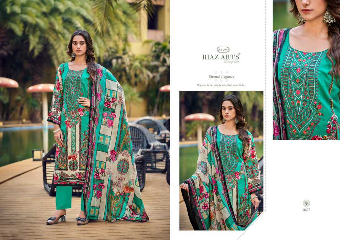 Riaz Arts Musafir Vol 37 by Mumtaz Arts Lawn Salwar Suit Catalog 6 Pcs (4) Riaz Arts Musafir Vol 37 by Mumtaz Arts Lawn Salwar Suit Catalog 6 Pcs - Image 5