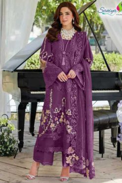 Saniya Trendz Elaf Vol 28 Cotton Salwar Suit Catalog 4 Pcs