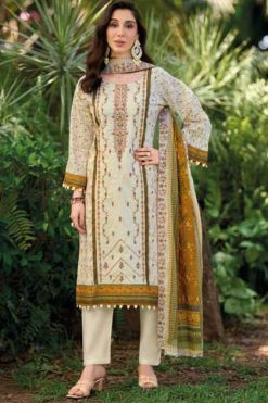 Shree Fabs Bin Saeed Lawn Collection Vol 27 Cotton Salwar Suit Catalog 6 Pcs