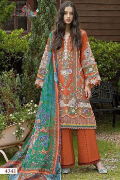 Shree Fabs Ombre Lawn Collection 26 Vol 23 Chiffon Cotton Salwar Suit Catalog 6 Pcs