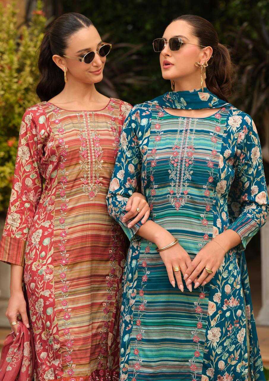 The Heritage Shop Aaranya Vol 4 Cotton Salwar Suit Catalog 5 Pcs (2) The Heritage Shop Aaranya Vol 4 Cotton Salwar Suit Catalog 5 Pcs - Image 3
