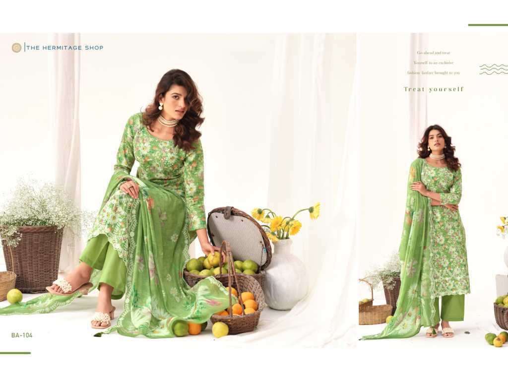 The Heritage Shop Baeeeze Cotton Salwar Suit Catalog 4 Pcs (1) The Heritage Shop Baeeeze Cotton Salwar Suit Catalog 4 Pcs - Image 2