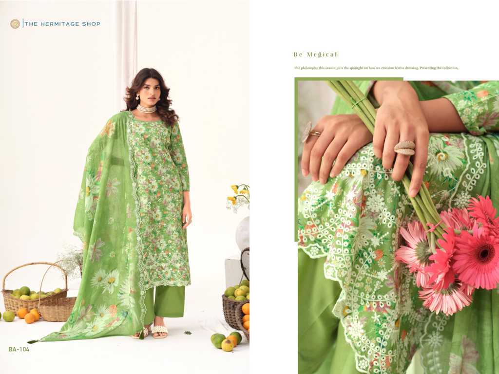 The Heritage Shop Baeeeze Cotton Salwar Suit Catalog 4 Pcs (11) The Heritage Shop Baeeeze Cotton Salwar Suit Catalog 4 Pcs - Image 12
