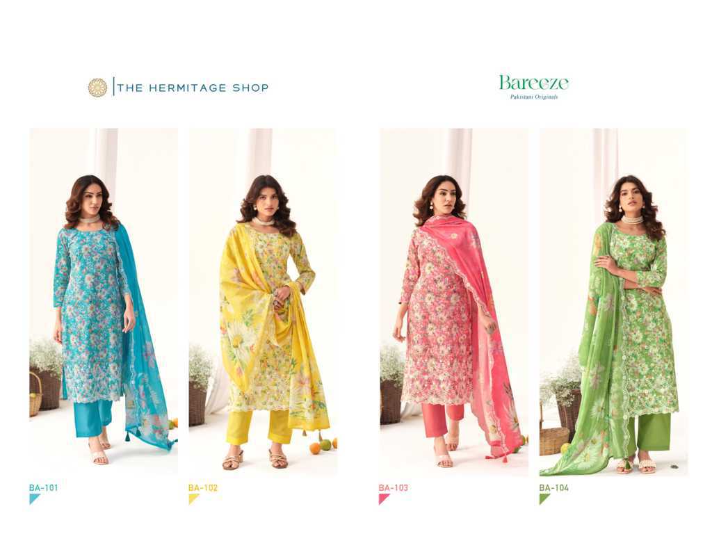 The Heritage Shop Baeeeze Cotton Salwar Suit Catalog 4 Pcs (14) The Heritage Shop Baeeeze Cotton Salwar Suit Catalog 4 Pcs - Image 15