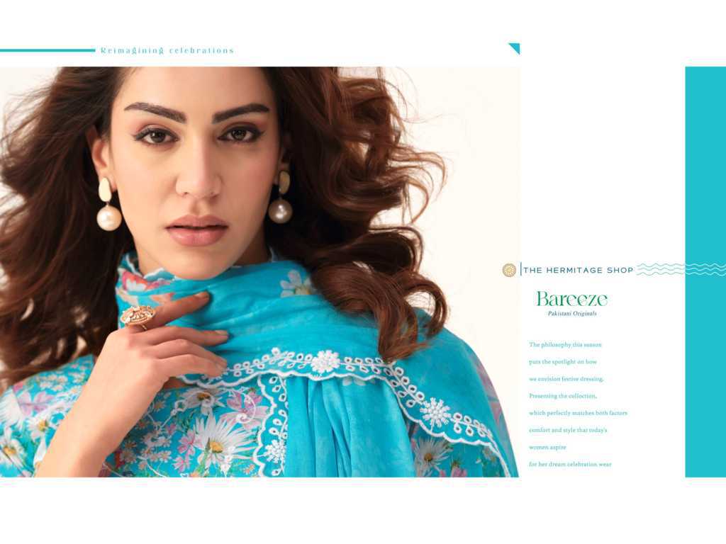 The Heritage Shop Baeeeze Cotton Salwar Suit Catalog 4 Pcs (4) The Heritage Shop Baeeeze Cotton Salwar Suit Catalog 4 Pcs - Image 5