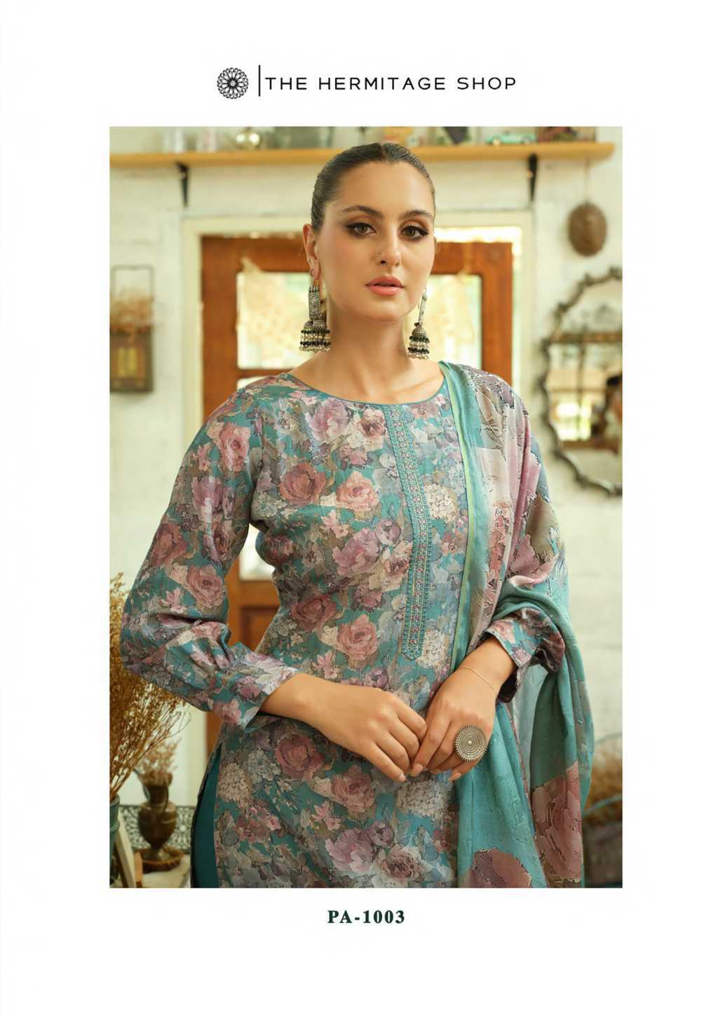 The Heritage Shop Paasha Cotton Salwar Suit Catalog 4 Pcs (1) The Heritage Shop Paasha Cotton Salwar Suit Catalog 4 Pcs - Image 2
