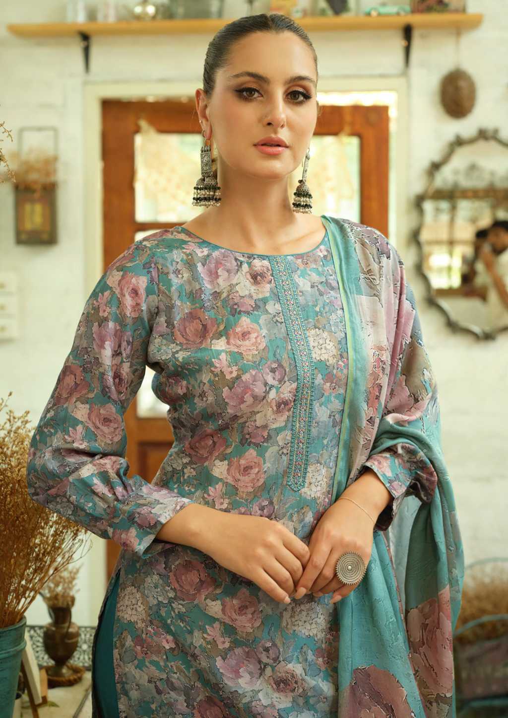 The Heritage Shop Paasha Cotton Salwar Suit Catalog 4 Pcs (15) The Heritage Shop Paasha Cotton Salwar Suit Catalog 4 Pcs - Image 16