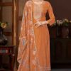 Triple Shree Muslin Salwar Suit Catalog 4 Pcs