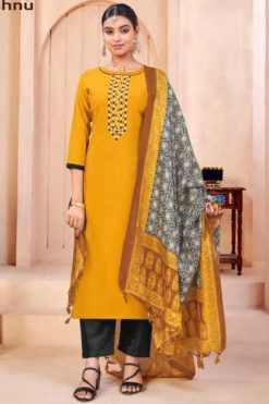 Vishnu Evanka Vol 15 Silk Salwar Suit Catalog 12 Pcs