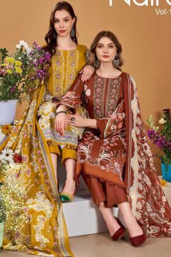 Belliza Naira Vol 145 Cotton Salwar Suit Catalog 8 Pcs