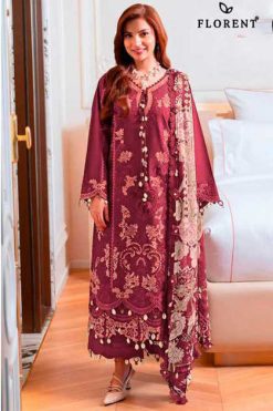 Florent DN 1093 A-D Cotton Salwar Suit Catalog 4 Pcs