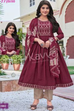 Kavya Maria Vol 2 Fancy Readymade Suit Catalog 10 Pcs