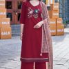 Mittoo Resham Kurti with Dupatta Bottom Cotton Catalog 4 Pcs