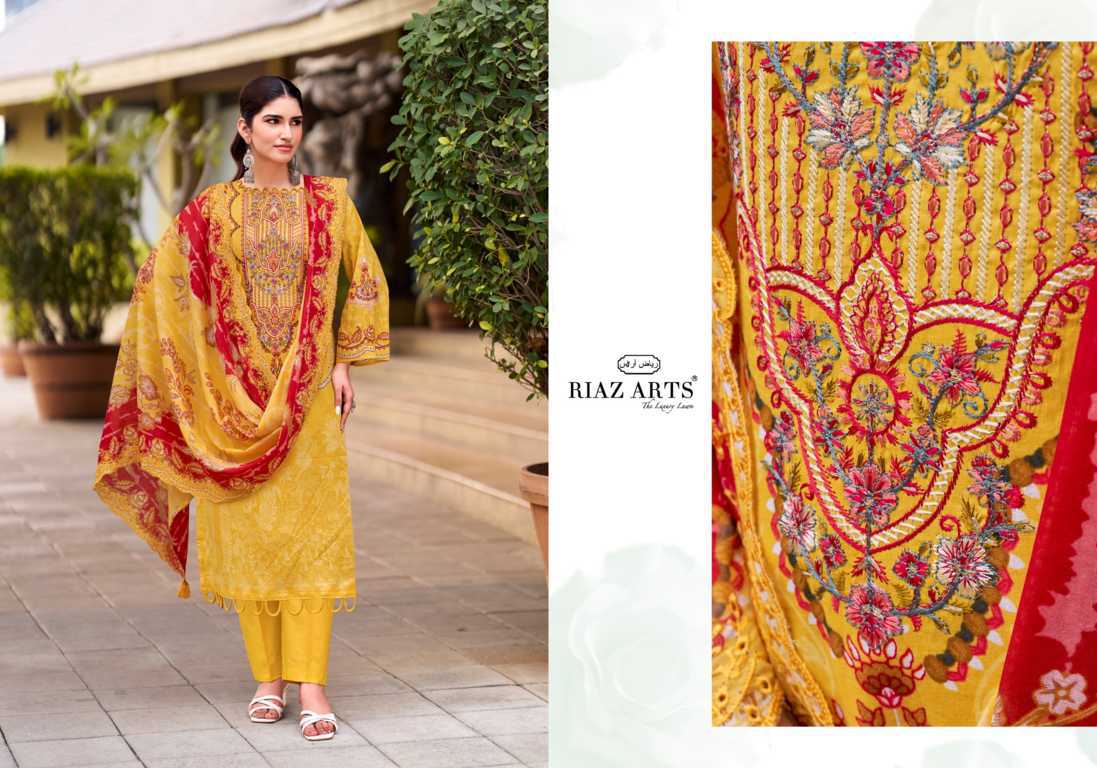 Riaz Arts Abu Saeed Vol 2 by Mumtaz Arts Cotton Salwar Suit Catalog 6 Pcs (2) Riaz Arts Abu Saeed Vol 2 by Mumtaz Arts Cotton Salwar Suit Catalog 6 Pcs - Image 3
