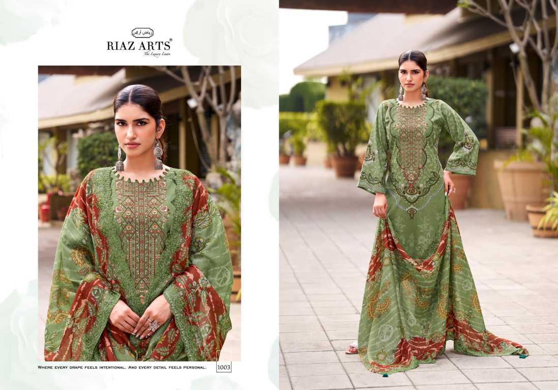 Riaz Arts Abu Saeed Vol 2 by Mumtaz Arts Cotton Salwar Suit Catalog 6 Pcs (6) Riaz Arts Abu Saeed Vol 2 by Mumtaz Arts Cotton Salwar Suit Catalog 6 Pcs - Image 7