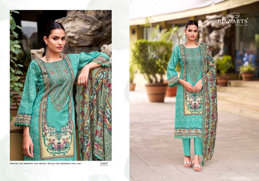 Riaz Arts Abu Saeed Vol 2 by Mumtaz Arts Cotton Salwar Suit Catalog 6 Pcs (7) Riaz Arts Abu Saeed Vol 2 by Mumtaz Arts Cotton Salwar Suit Catalog 6 Pcs - Image 8