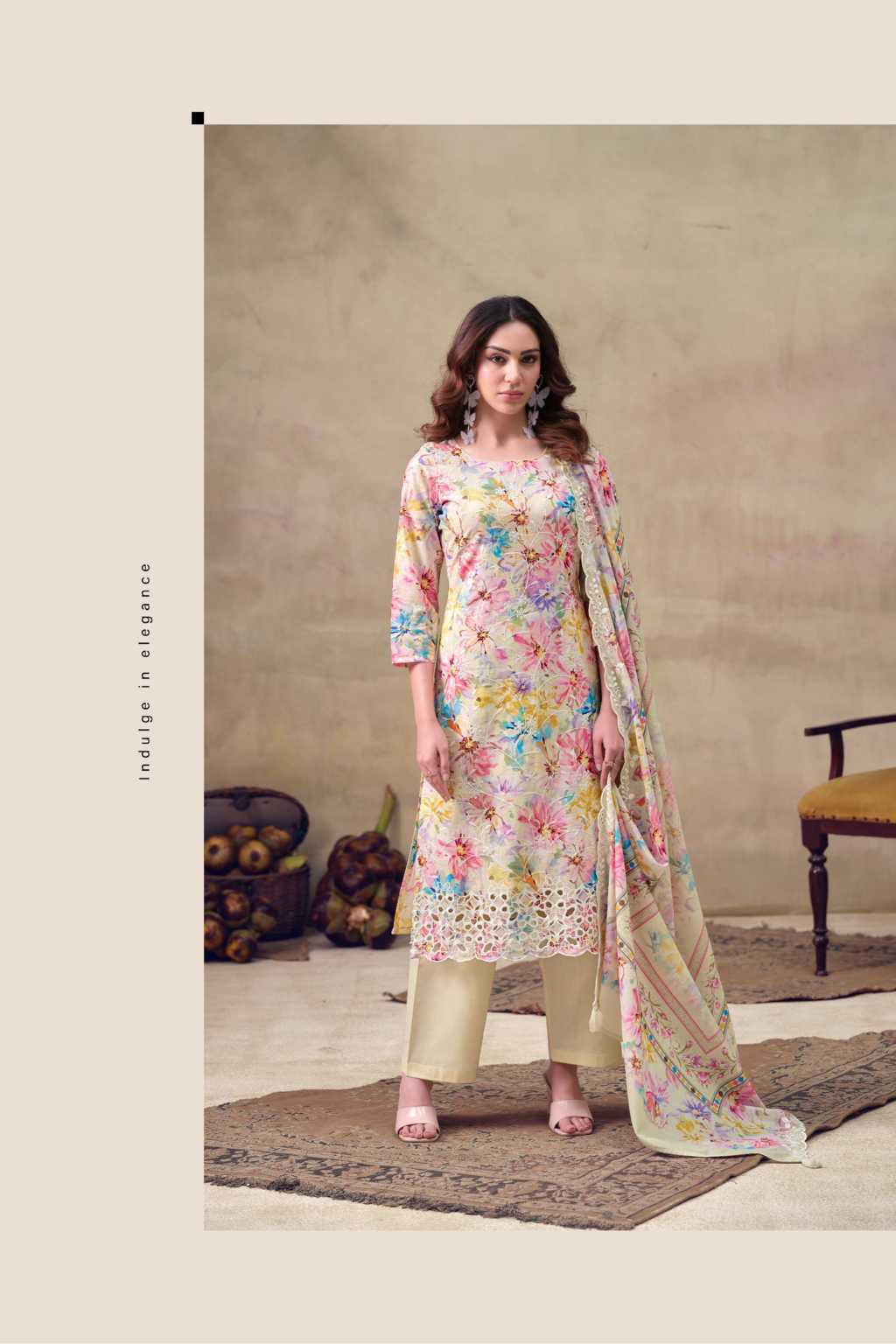 The Heritage Shop Iznik Cotton Salwar Suit Catalog 4 Pcs (21) The Heritage Shop Iznik Cotton Salwar Suit Catalog 4 Pcs - Image 22