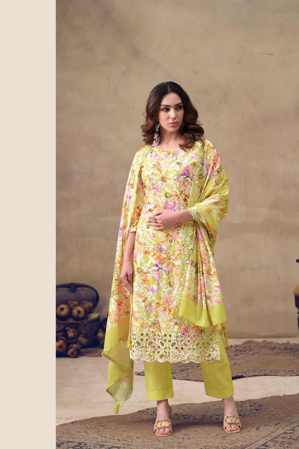 The Heritage Shop Iznik Cotton Salwar Suit Catalog 4 Pcs (22) The Heritage Shop Iznik Cotton Salwar Suit Catalog 4 Pcs - Image 23