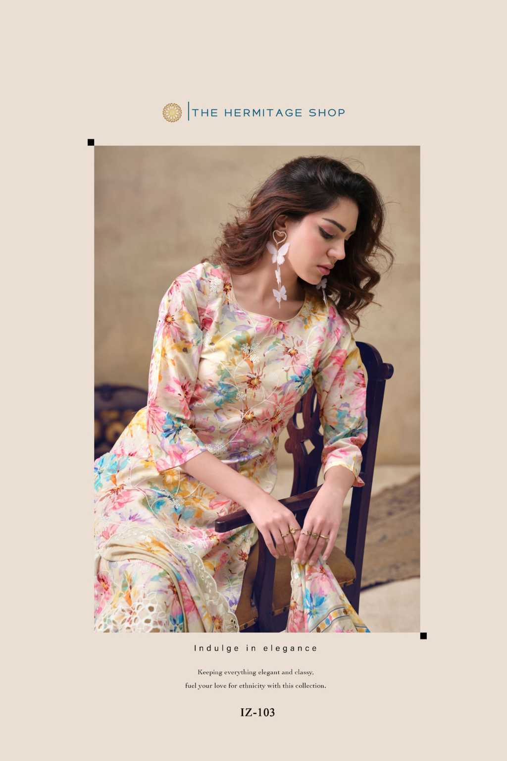 The Heritage Shop Iznik Cotton Salwar Suit Catalog 4 Pcs (7) The Heritage Shop Iznik Cotton Salwar Suit Catalog 4 Pcs - Image 8