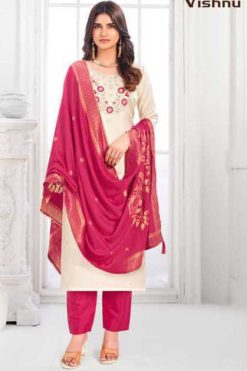 Vishnu Mumkeen Fancy Salwar Suit Catalog 12 Pcs