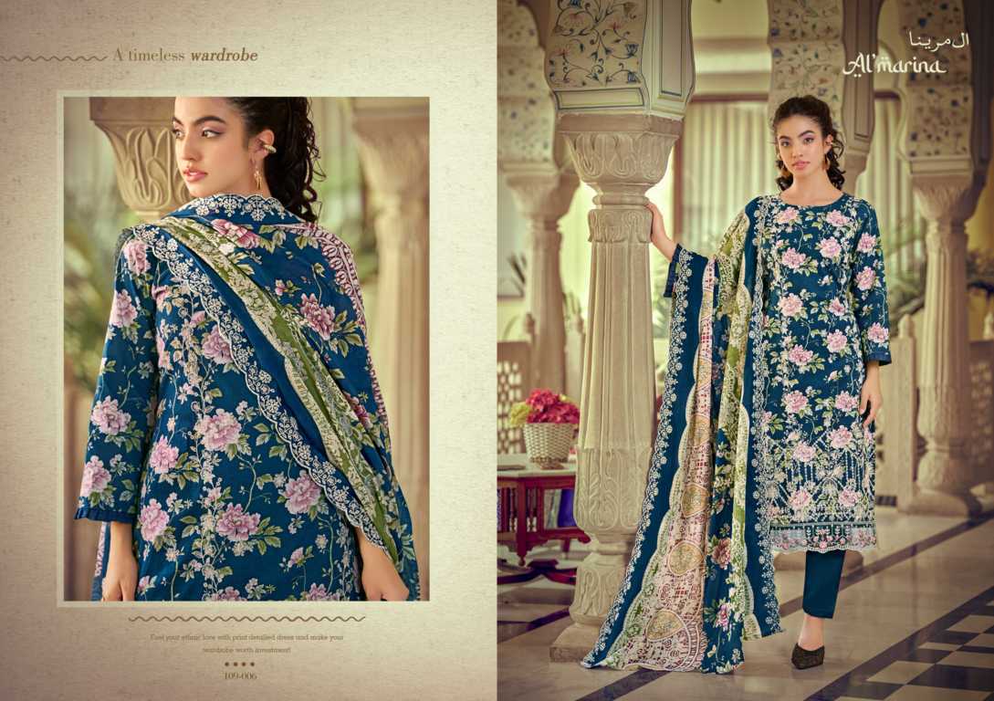 Almarina Chikankari Vol 5 Cotton Salwar Suit Catalog 8 Pcs (12) Almarina Chikankari Vol 5 Cotton Salwar Suit Catalog 8 Pcs - Image 13