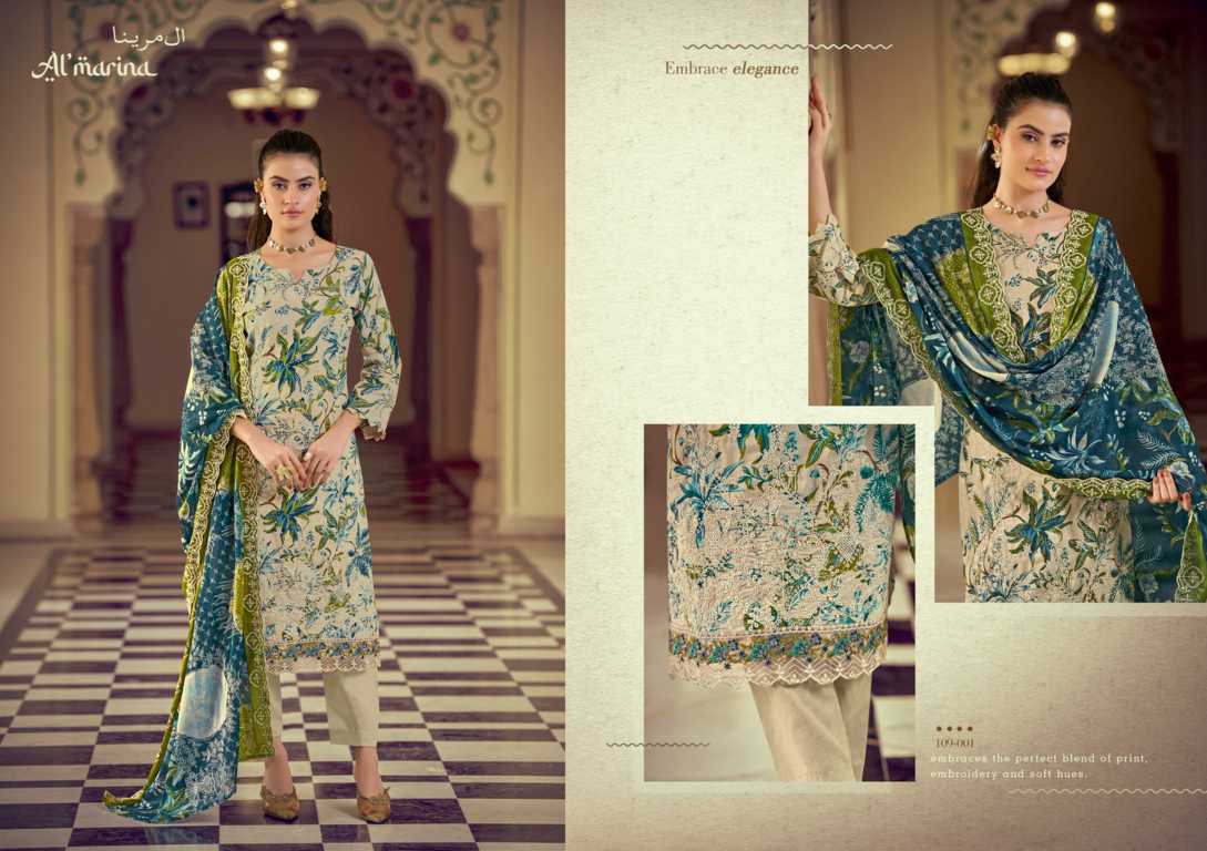 Almarina Chikankari Vol 5 Cotton Salwar Suit Catalog 8 Pcs (2) Almarina Chikankari Vol 5 Cotton Salwar Suit Catalog 8 Pcs - Image 3