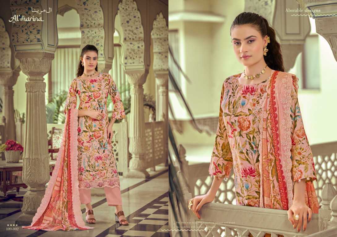 Almarina Chikankari Vol 5 Cotton Salwar Suit Catalog 8 Pcs (3) Almarina Chikankari Vol 5 Cotton Salwar Suit Catalog 8 Pcs - Image 4