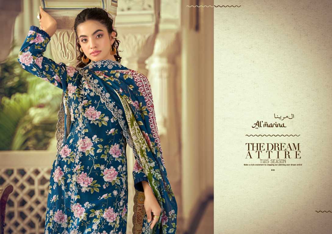 Almarina Chikankari Vol 5 Cotton Salwar Suit Catalog 8 Pcs (8) Almarina Chikankari Vol 5 Cotton Salwar Suit Catalog 8 Pcs - Image 9