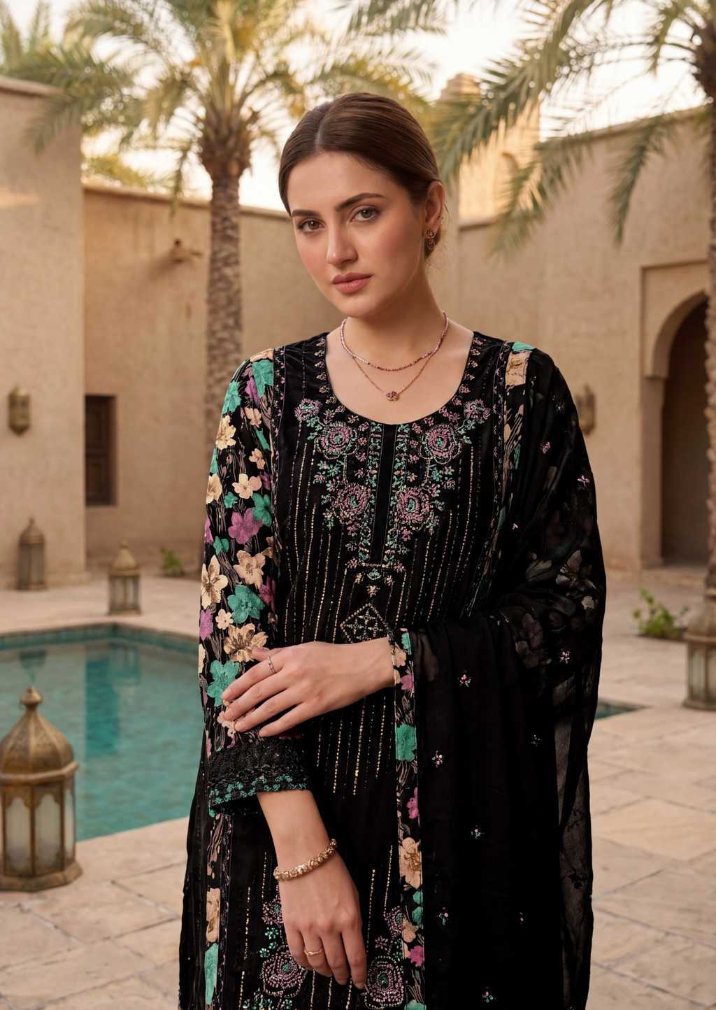 Alok Aafiya Viscose Salwar Suit Catalog 6 Pcs (4) Alok Aafiya Viscose Salwar Suit Catalog 6 Pcs - Image 5