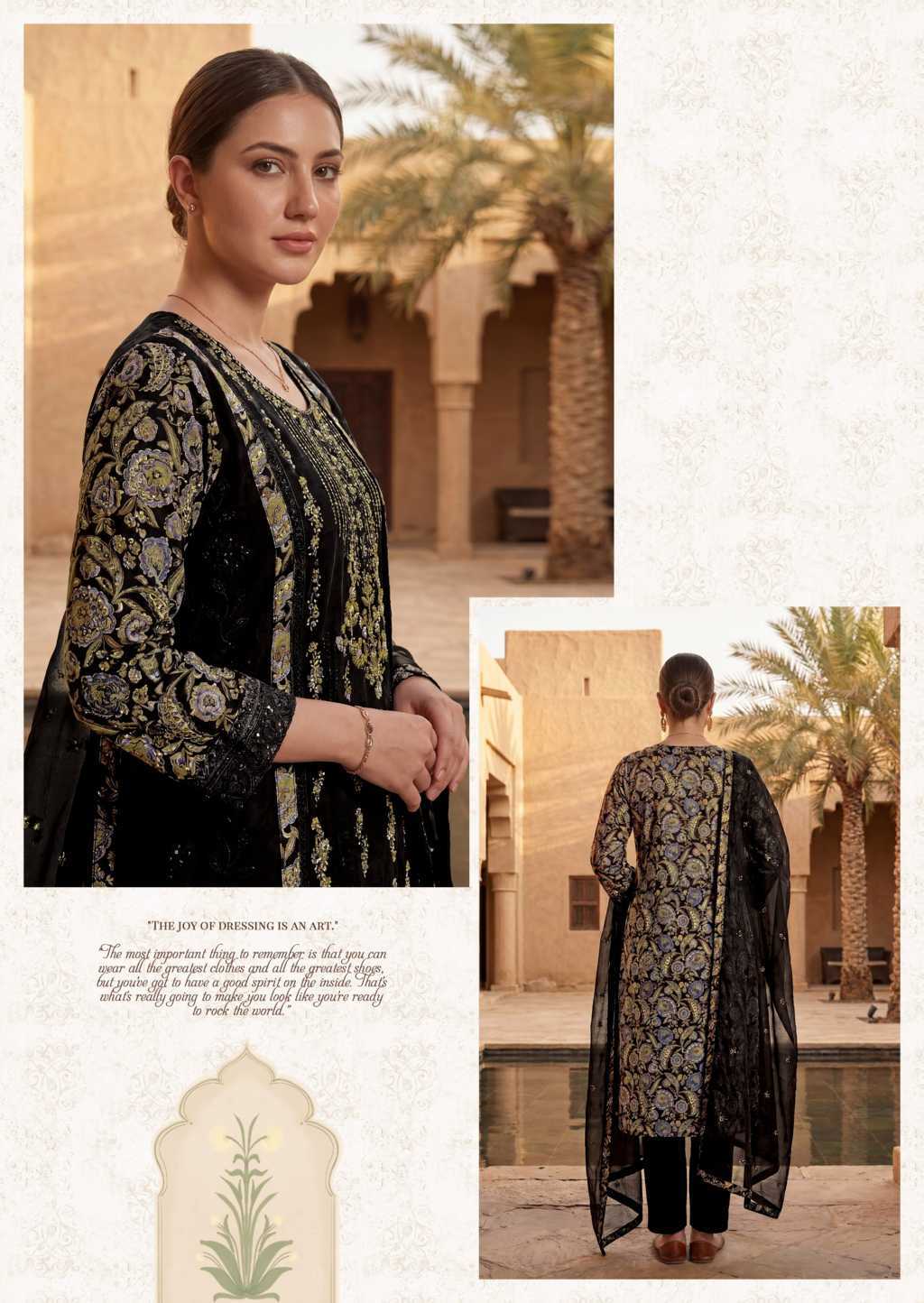 Alok Aafiya Viscose Salwar Suit Catalog 6 Pcs (8) Alok Aafiya Viscose Salwar Suit Catalog 6 Pcs - Image 9