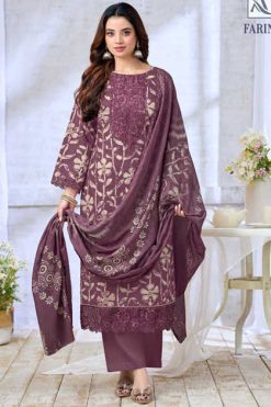 Alok Farinaz Cotton Salwar Suit Catalog 4 Pcs