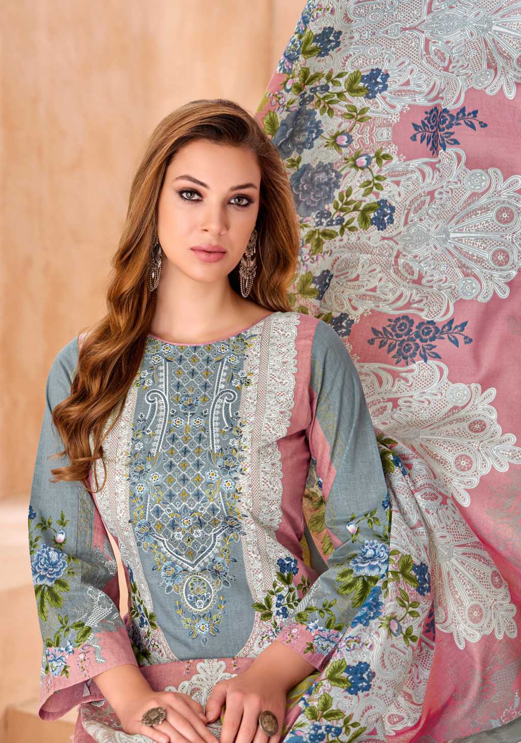 Alok Rihaana Vol 19 Cotton Salwar Suit Catalog 8 Pcs (8) Alok Rihaana Vol 19 Cotton Salwar Suit Catalog 8 Pcs - Image 9