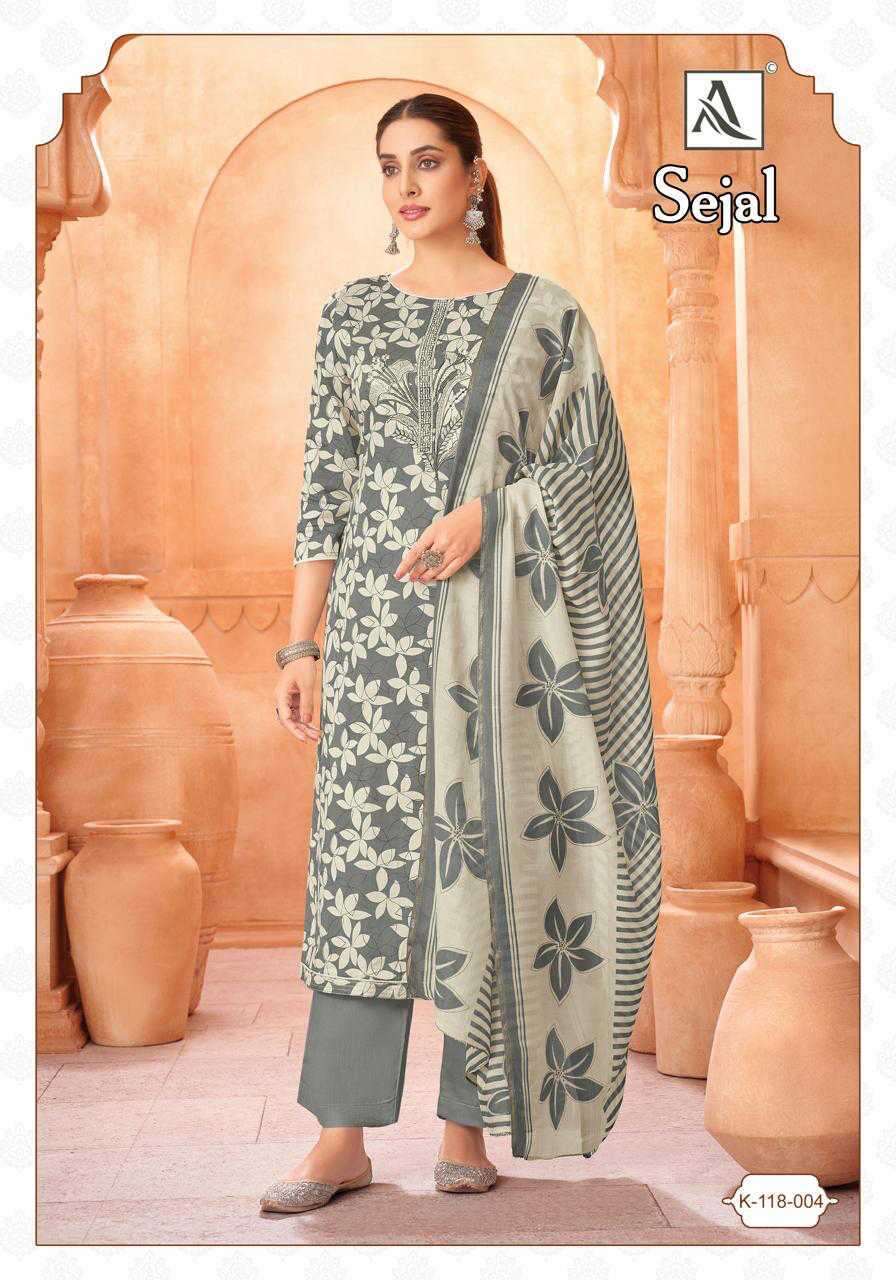 Alok Sejal Viscose Salwar Suit Catalog 4 Pcs (3) Alok Sejal Viscose Salwar Suit Catalog 4 Pcs - Image 4