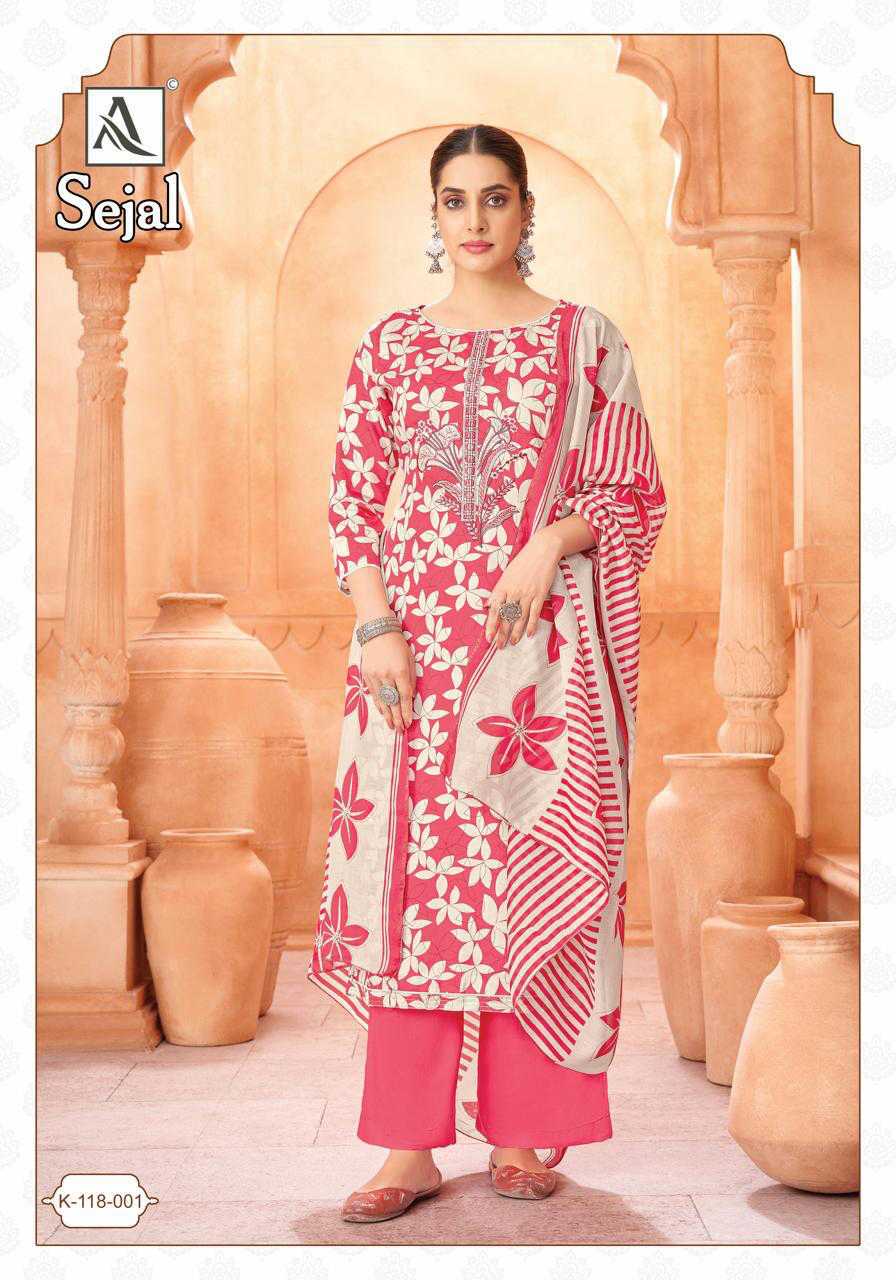 Alok Sejal Viscose Salwar Suit Catalog 4 Pcs (7) Alok Sejal Viscose Salwar Suit Catalog 4 Pcs - Image 8