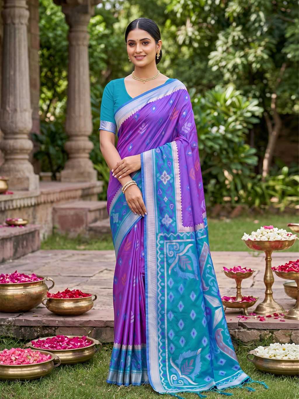 Astita Navya Silk Vol 6 Saree Sari Catalog 8 Pcs (2) Astita Navya Silk Vol 6 Saree Sari Catalog 8 Pcs - Image 3