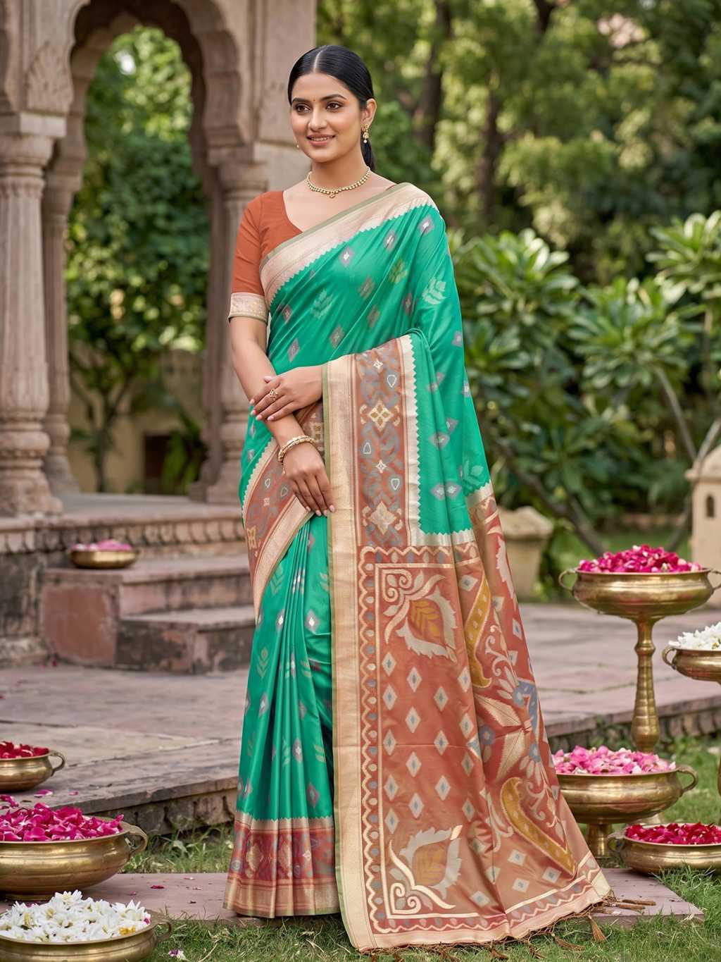 Astita Navya Silk Vol 6 Saree Sari Catalog 8 Pcs (6) Astita Navya Silk Vol 6 Saree Sari Catalog 8 Pcs - Image 7