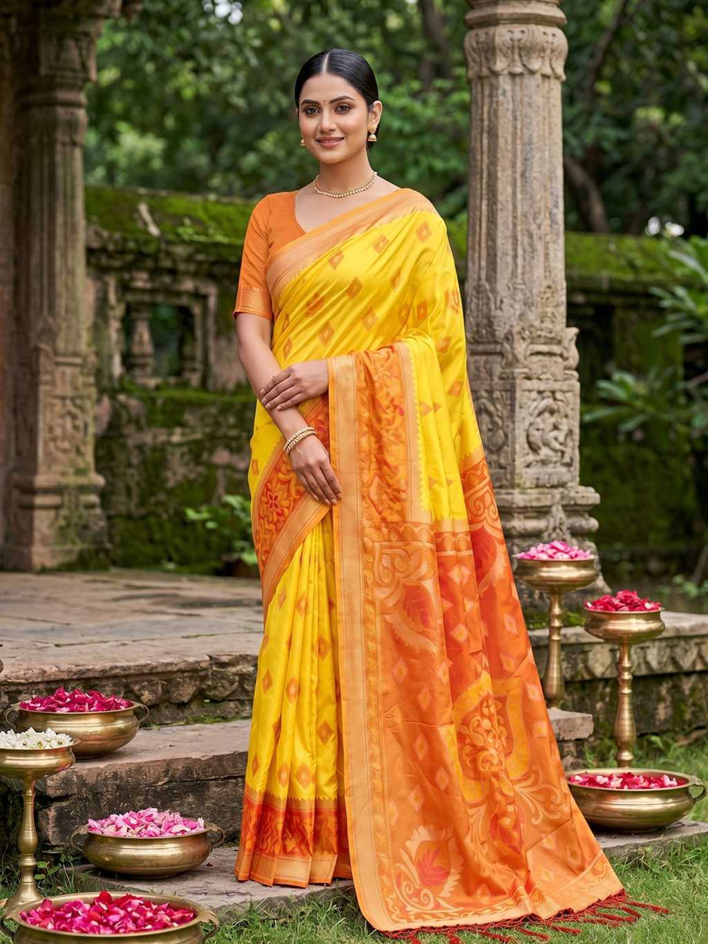 Astita Navya Silk Vol 6 Saree Sari Catalog 8 Pcs (8) Astita Navya Silk Vol 6 Saree Sari Catalog 8 Pcs - Image 9