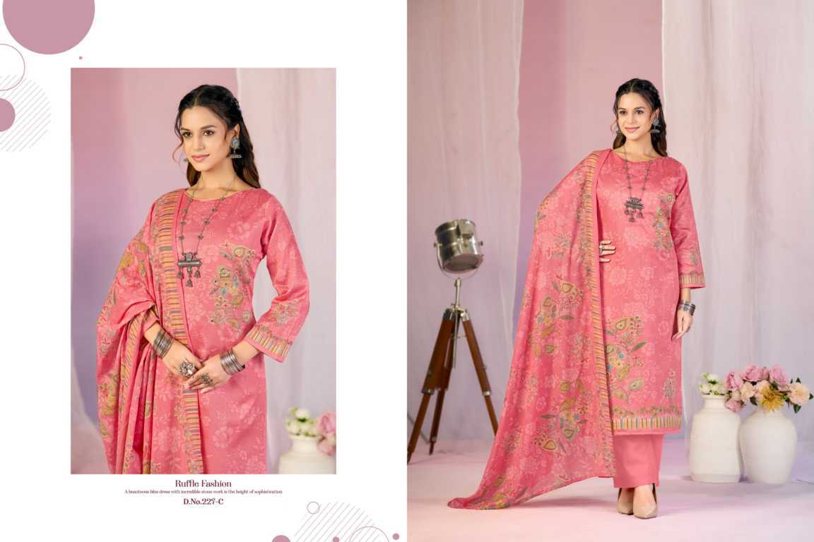 Azara Kayka DN 1227 Cotton Salwar Suit Catalog 4 Pcs (2) Azara Kayka DN 1227 Cotton Salwar Suit Catalog 4 Pcs - Image 3