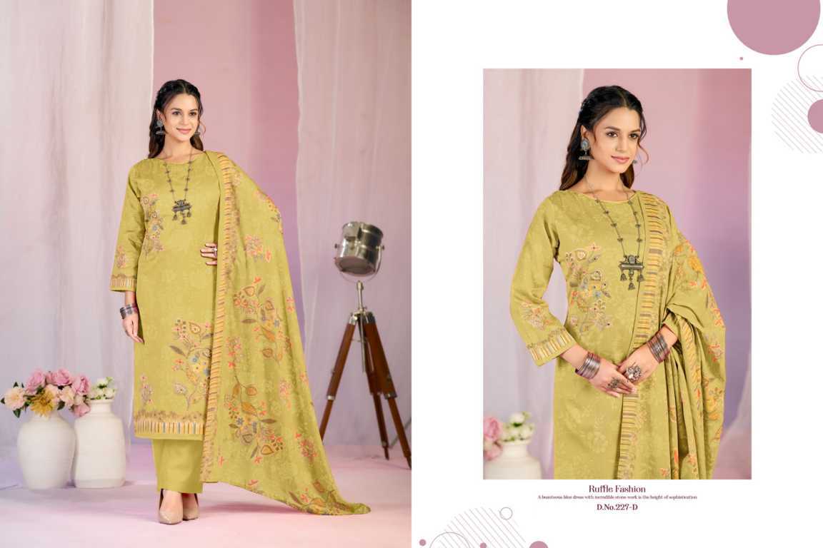 Azara Kayka DN 1227 Cotton Salwar Suit Catalog 4 Pcs (3) Azara Kayka DN 1227 Cotton Salwar Suit Catalog 4 Pcs - Image 4