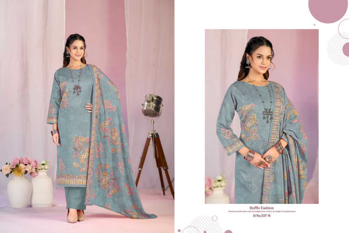 Azara Kayka DN 1227 Cotton Salwar Suit Catalog 4 Pcs (4) Azara Kayka DN 1227 Cotton Salwar Suit Catalog 4 Pcs - Image 5