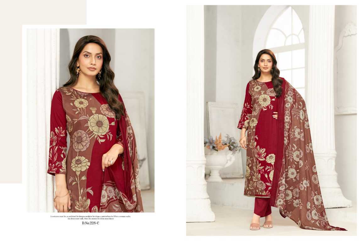 Azara Kayka DN 1228 Cotton Salwar Suit Catalog 4 Pcs (3) Azara Kayka DN 1228 Cotton Salwar Suit Catalog 4 Pcs - Image 4