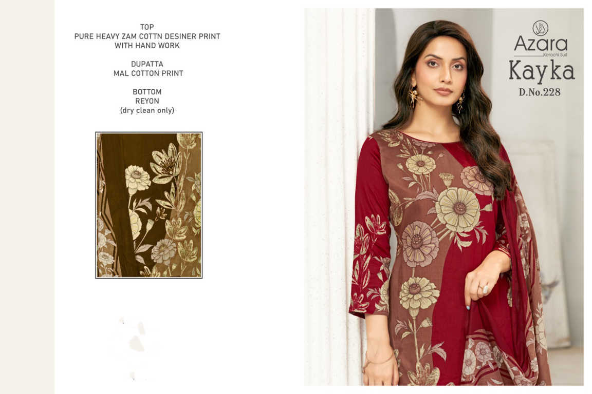 Azara Kayka DN 1228 Cotton Salwar Suit Catalog 4 Pcs (6) Azara Kayka DN 1228 Cotton Salwar Suit Catalog 4 Pcs - Image 7