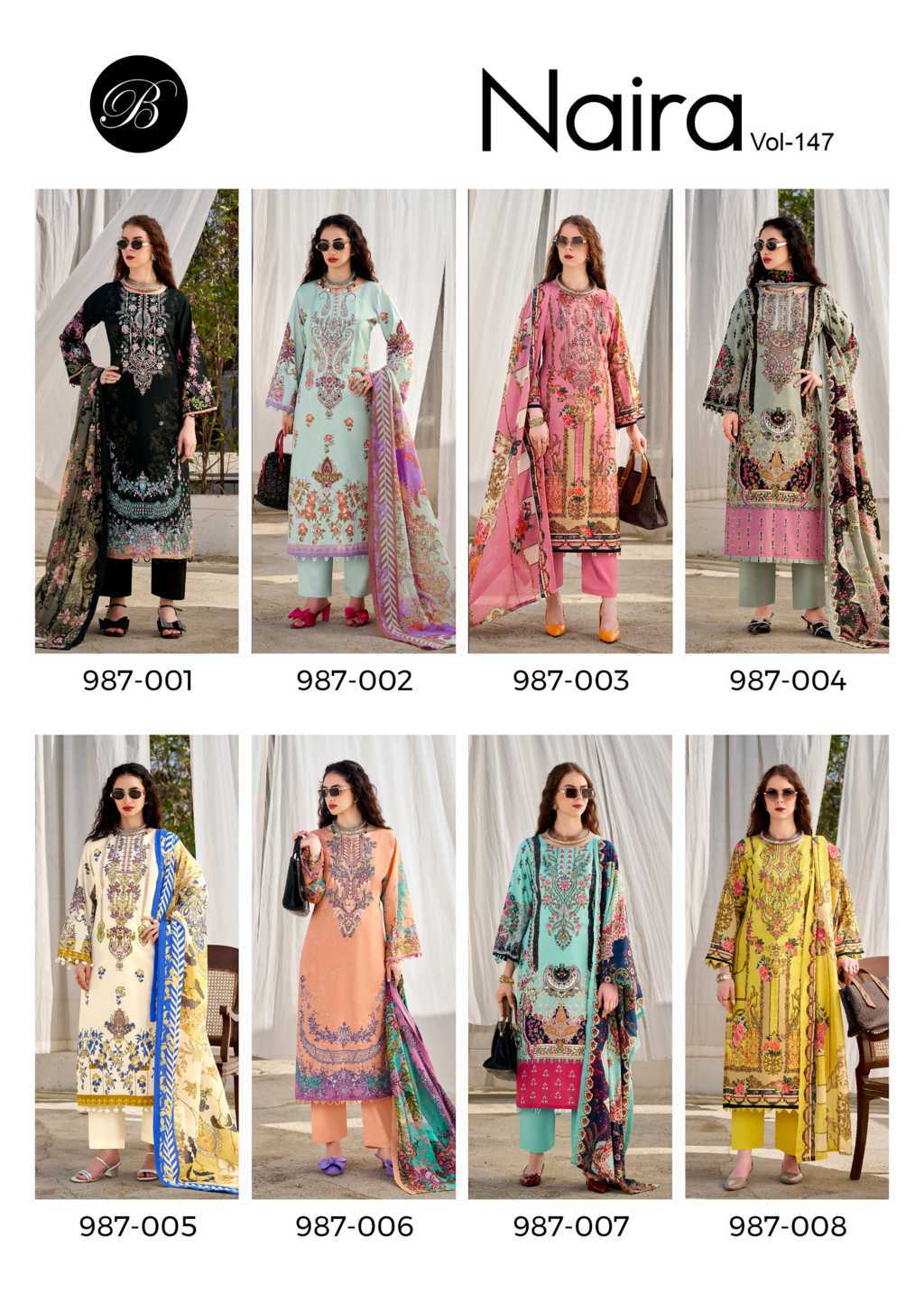 Belliza Naira Vol 147 Cotton Salwar Suit Catalog 8 Pcs (13) Belliza Naira Vol 147 Cotton Salwar Suit Catalog 8 Pcs - Image 14