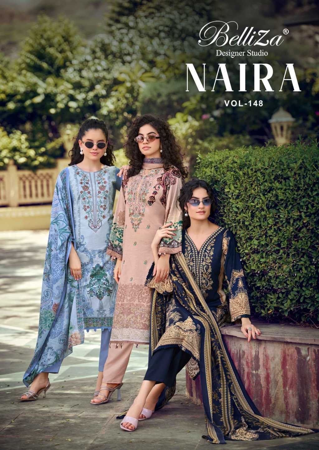 Belliza Naira Vol 148 Cotton Salwar Suit Catalog 8 Pcs (2) Belliza Naira Vol 148 Cotton Salwar Suit Catalog 8 Pcs - Image 3