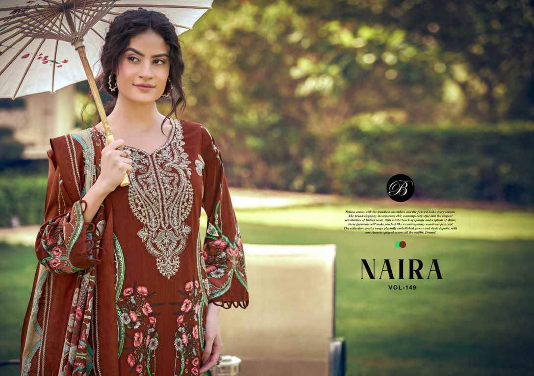 Belliza Naira Vol 149 Cotton Salwar Suit Catalog 8 Pcs (3) Belliza Naira Vol 149 Cotton Salwar Suit Catalog 8 Pcs - Image 4
