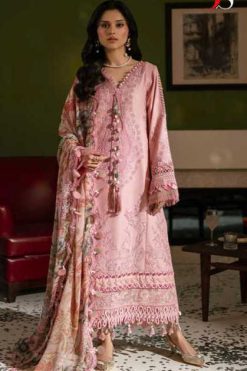 Deepsy Jade Le Premier Chiffon Cotton Salwar Suit Catalog 5 Pcs