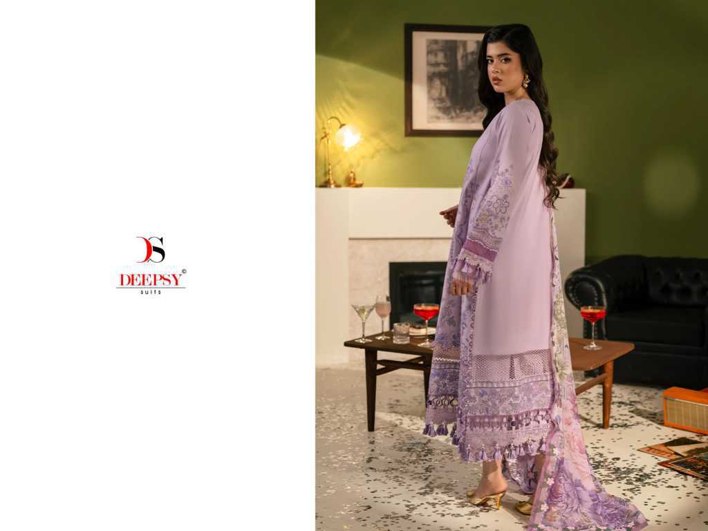 Deepsy Jade Le Premier Vol 2 Chiffon Cotton Salwar Suit Catalog 4 Pcs (8) Deepsy Jade Le Premier Vol 2 Chiffon Cotton Salwar Suit Catalog 4 Pcs - Image 9