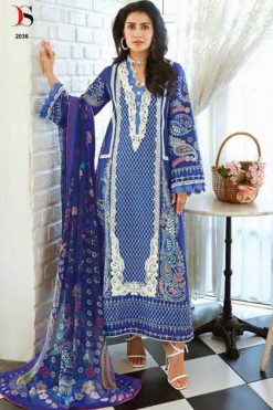 Deepsy Mushq Vol 4 Chiffon Cotton Salwar Suit Catalog 6 Pcs 247x371 - Surat Fabrics