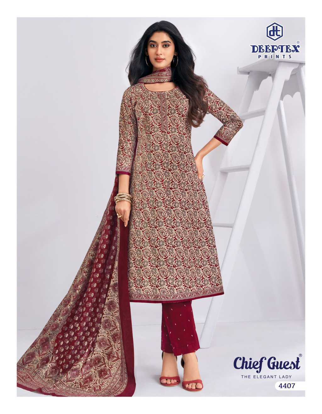 Deeptex Chief Guest Vol 44 Cotton Salwar Suit Catalog 15 Pcs (13) Deeptex Chief Guest Vol 44 Cotton Salwar Suit Catalog 15 Pcs - Image 14