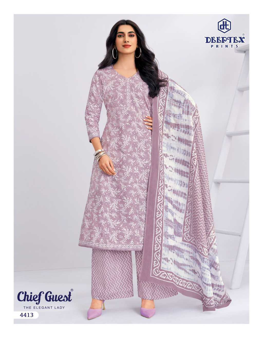 Deeptex Chief Guest Vol 44 Cotton Salwar Suit Catalog 15 Pcs (4) Deeptex Chief Guest Vol 44 Cotton Salwar Suit Catalog 15 Pcs - Image 5